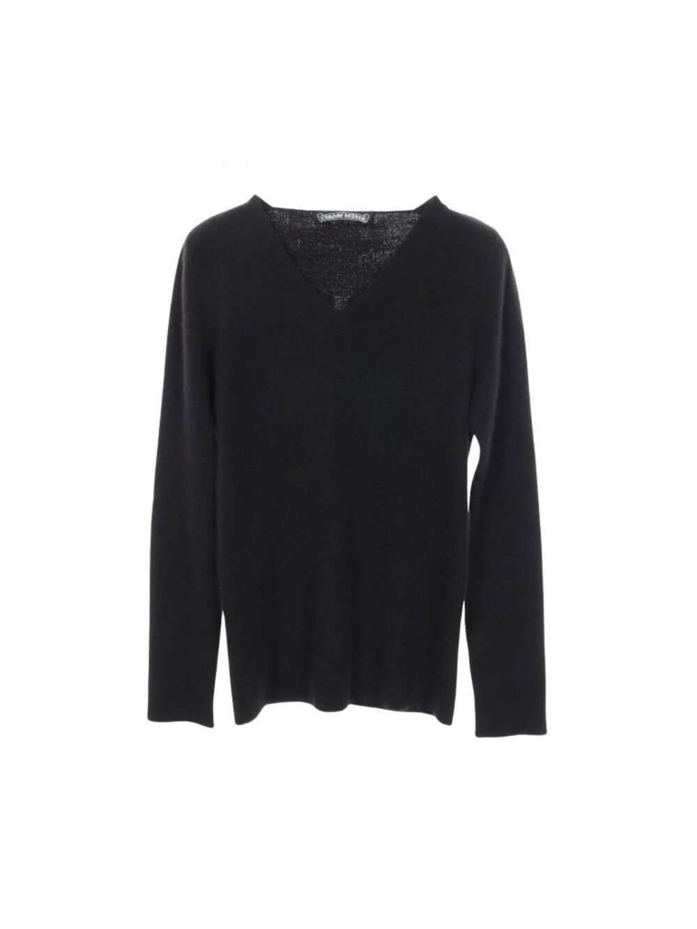 Chrome Hearts Knit Vine Dagger Long Sleeve S Black Cashmere Sweater